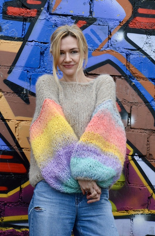 kardigany damskie Kardigan oversize