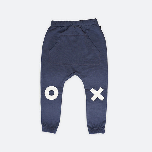 spodnie dla chłopców Kids Basic Baggy - CROWN BLUE