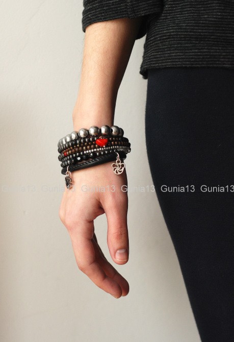 Vintage - bransoleta gunia13