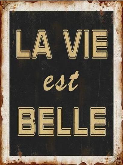 Szyld La vie MIA home