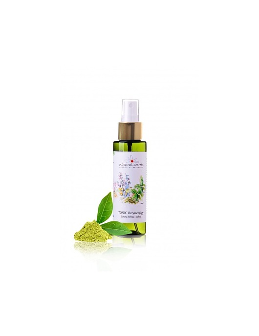 TONIK OCZYSZCZAJĄCY zielona herbata i szałwia Natural Secrets