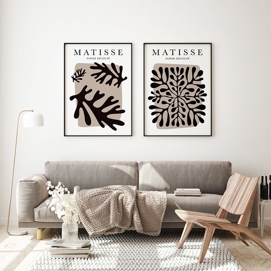 plakaty Zestaw plakatów Matisse coffee &black
