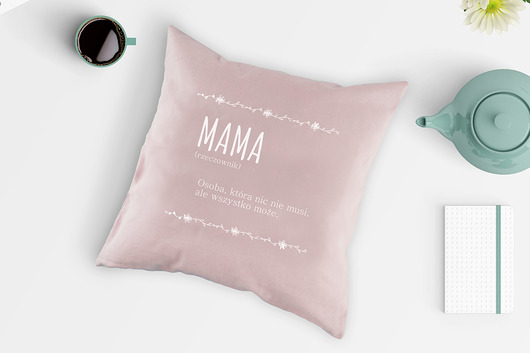 Poduszka (poszewka + wypełnienie) Mama AllbagAllprints