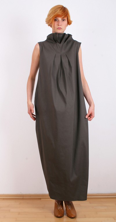 sukienki midi damskie high grey