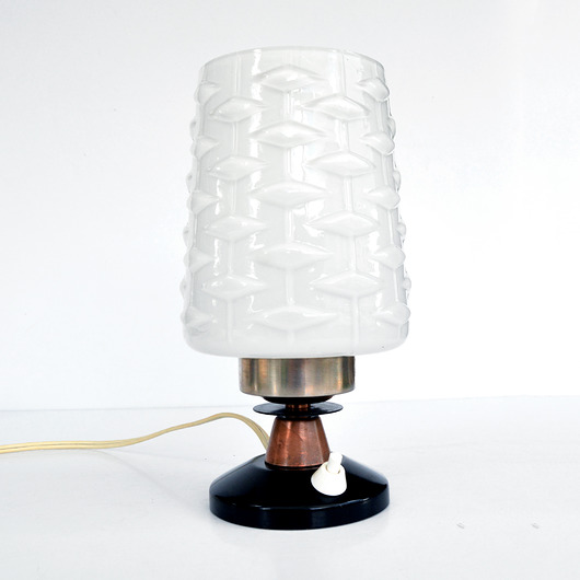 lampy stołowe Lampka nocna typu znicz Narva Leuchten, Niemcy, lata 70.