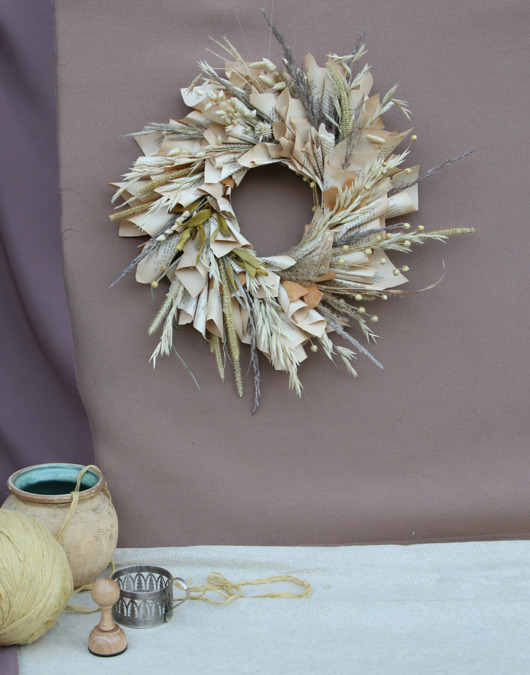 wianki Wianek dekoracyjny, książkowy