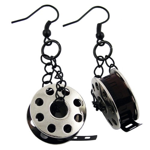 Beauty industrial black film puck Modny Design