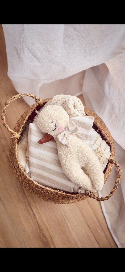 przytulanki dla niemowląt i dzieci Przytulanka gąska do spania