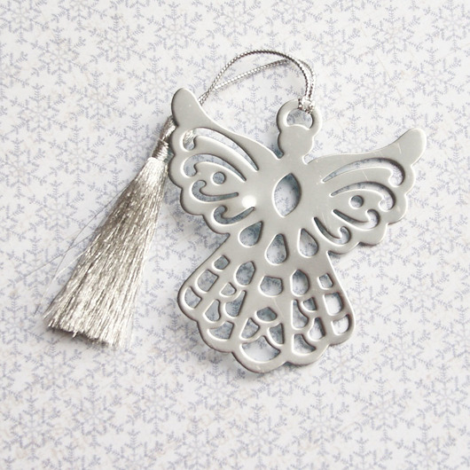 zakładka : stal szlachetna : aniołek : silver kaktusia