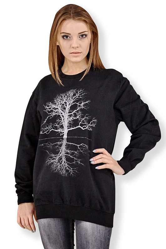 bluza z kapturem damska Bluza marki UNDERWORLD unisex Tree