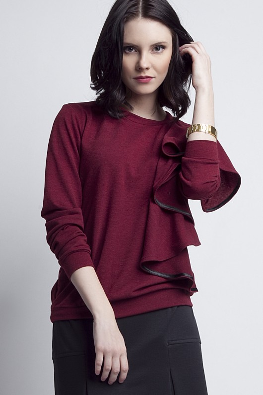 Bluzka, BLU119 bordo Lanti