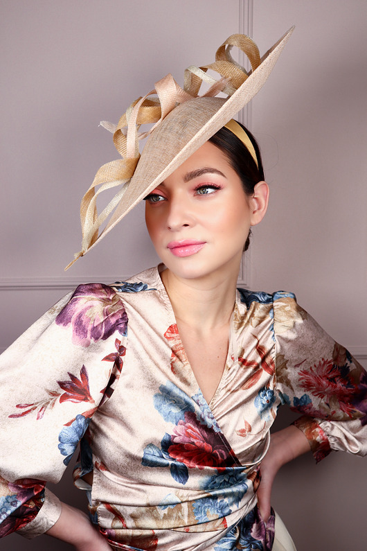 kapelusze damskie CORES hattinator piękny beż