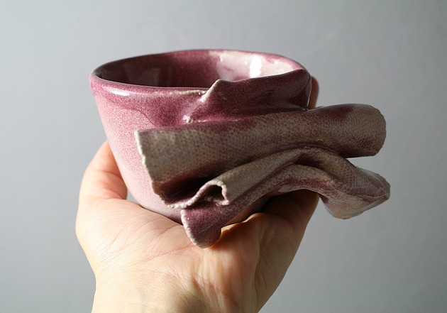 kubki Mug - Maroon - Wave