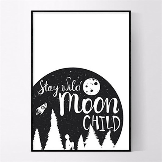 Plakat MOON CHILD MUKKO