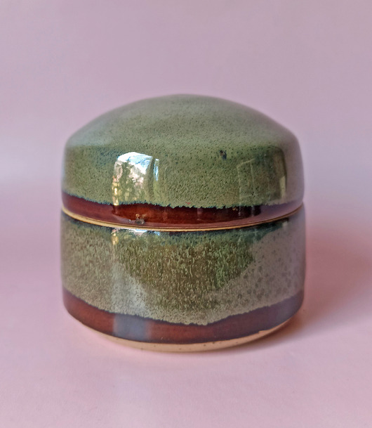 pojemniki na biżuterię Ceramiczne puzderko