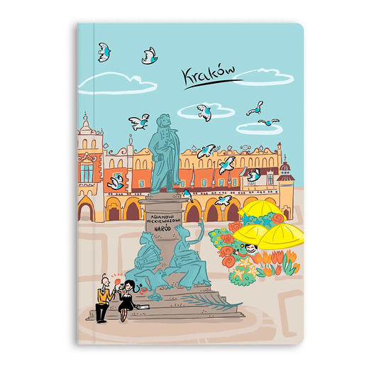 notatniki i albumy Zeszyt Kraków Sukiennice
