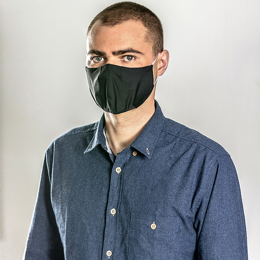maseczki ochronne Maseczka męska - czarna