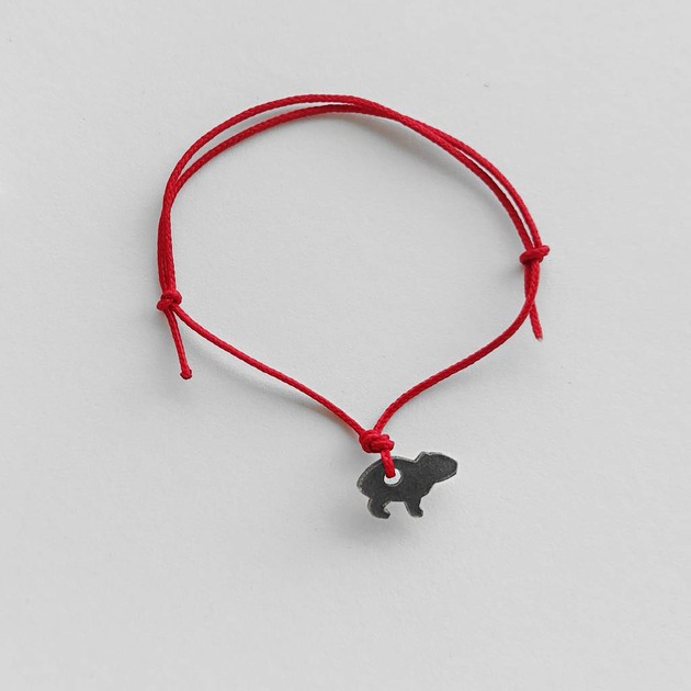 bransoletki na sznurku Kapibara bransoletka