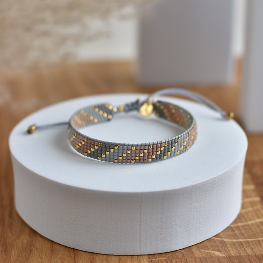 bransoletki na sznurku Tkana bransoletka