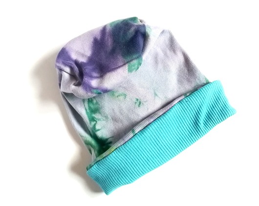 czapka etno boho unisex bawełna farbowana damsko ruda klara