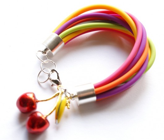 Rubber glam- Cherry Republika jewelry