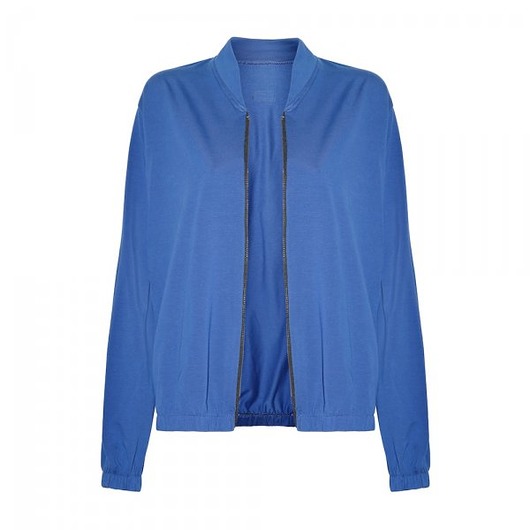 Kurtka Bomber -MONACO BLUE  mnishkha