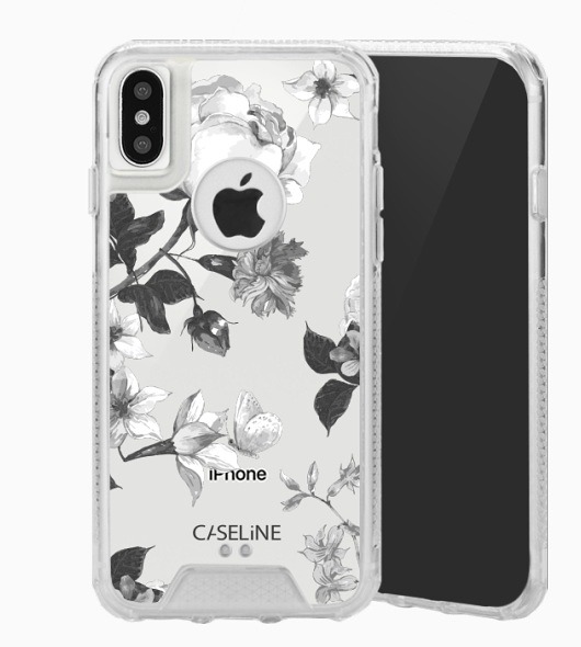IPHONE  Etui GRIP TRANSPARENTNY  case  - SF040 Caseline  etui na telefon