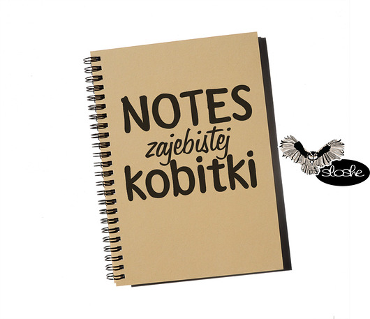Notes zajebistej kobitki, recycled Sowia Aleja