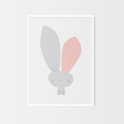 Mr Bunny II | plakat A3 milostudio
