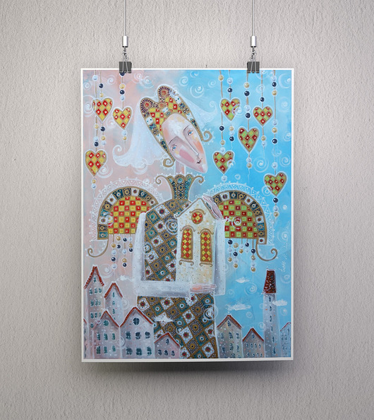 plakaty Tam dom gdzie serce twoje.  Plakat