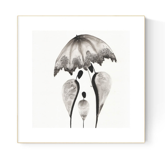 plakaty Grafika 30X30 cm wykonana ręcznie