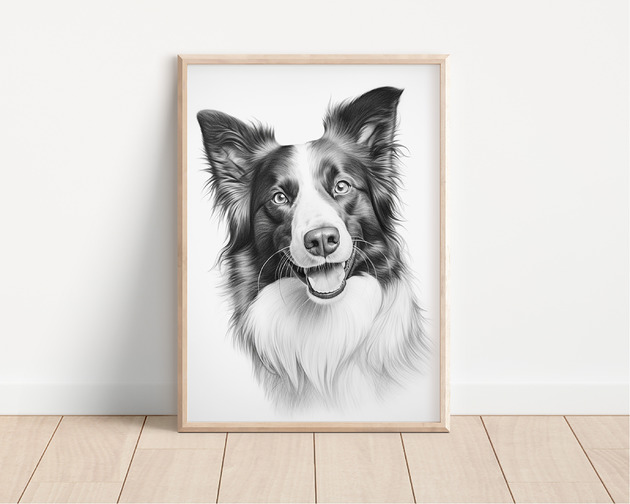 plakaty Plakat border collie