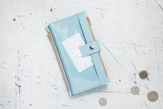Portfel - Pocket MAXI / Sky Blue Alicja Getka LAB