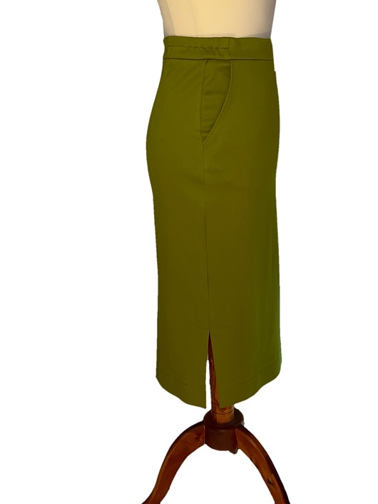 spódnice midi Spódnica avokado