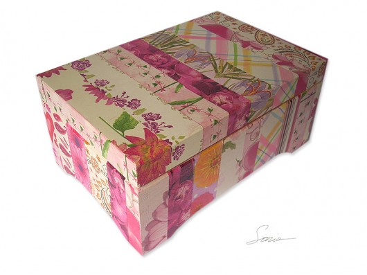 Kuferek. patchwork na zamówienie. ARTsonia