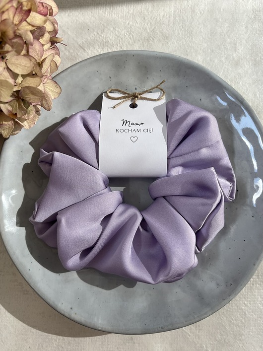 gumki do włosów Gumka scrunchie Mama Dzień Mamy