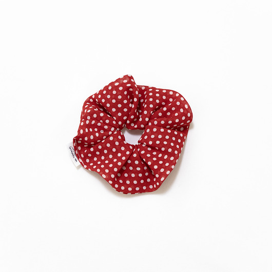gumki do włosów Scrunchie/frotka w kropeczki