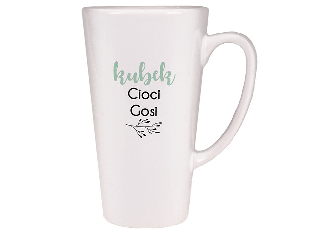 Kubek Latte z nadrukiem  AllbagAllprints