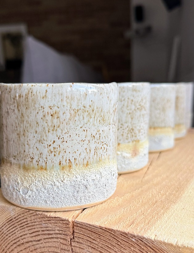 kubki Czarka ceramiczna piasek pustyni