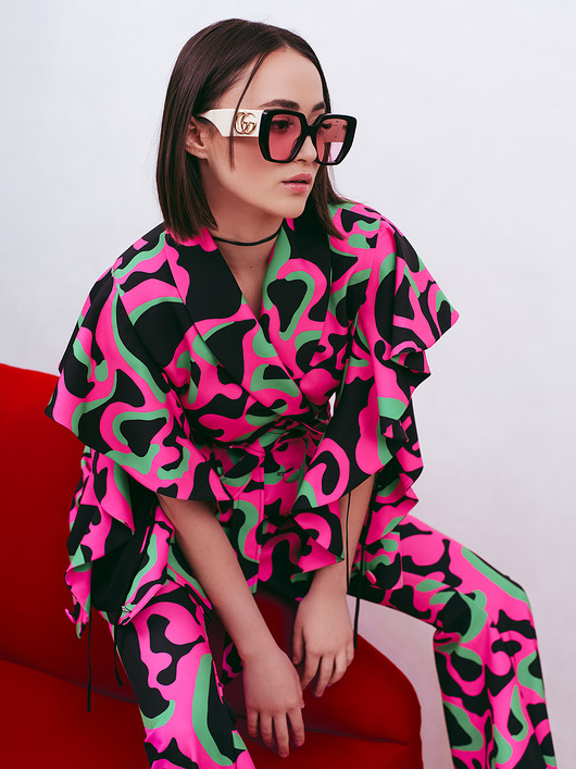 marynarki damskie Marynarka moro zielone