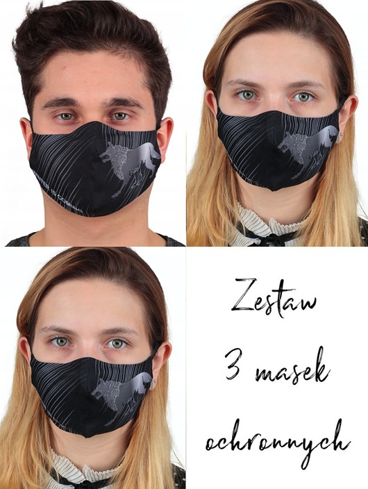 3szt. masek ochronnych-wolt Usunieta