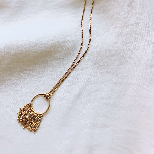 DREAMCATCHER gold NECKLACE Unikke Design