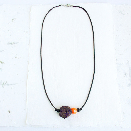 wisiory Kolor i forma ceramiczny naszyjnik #4