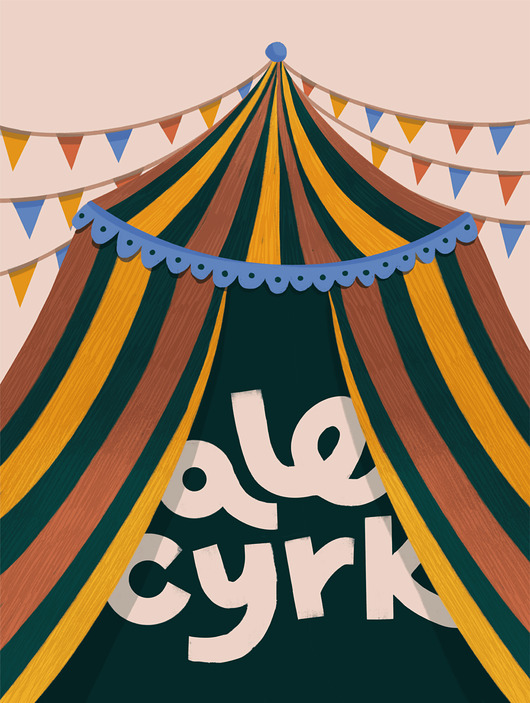 plakaty Plakat do pokoju dziecka Ale cyrk