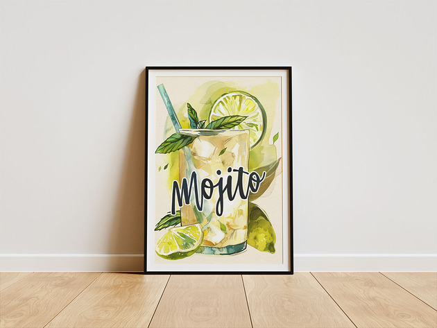 plakaty Plakat - Mojito time 2