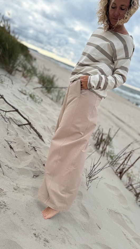 spodnie materiałowe damskie Cotton Pants