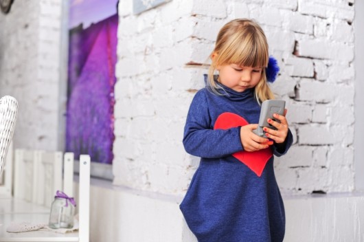 Sukienka z rogami z asymetrycznym sercem  Mizerki Kids