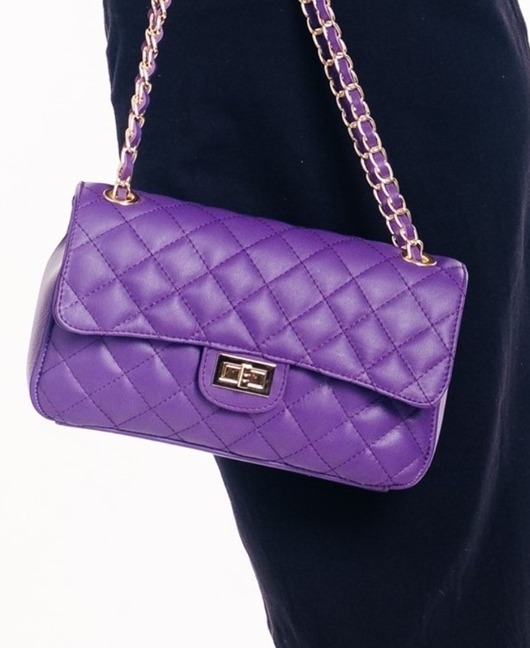 torby na ramię Torebka skórzana pikowana -  (6932)