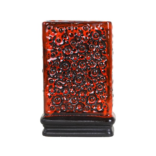 wazony Wazon ceramiczny, Fat Lava, niemiecki design, lata 60, produkcja: West Germany