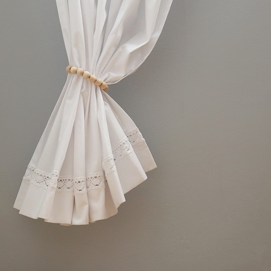 zasłony ZASŁONY shabby chic KORONKA